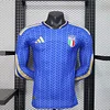 2026 World Cup Player Italy Long Sleeves Soccer Jersey Home
