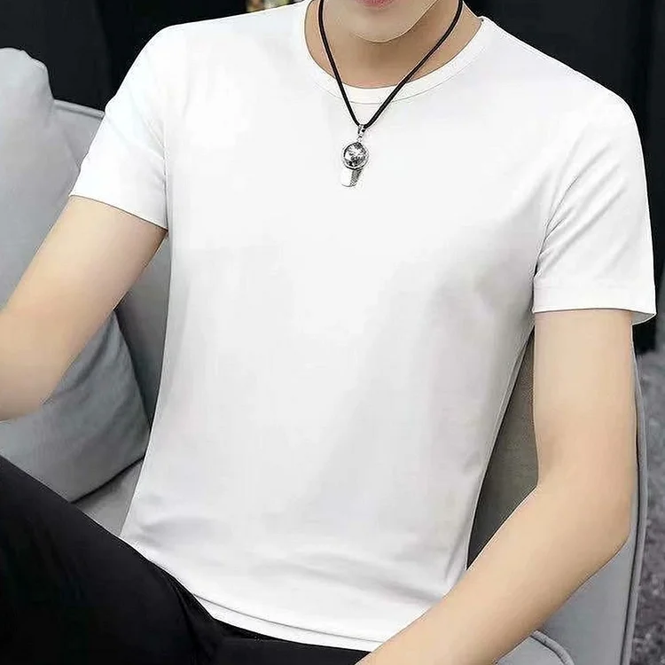 Men's Waffle Knit T - Shirt for Casual Streetwear Outfits
