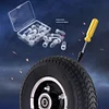 20PCS Car Vacuum Tire Repair Nail Rubber Screw Nails Tire Plug Kit for Car