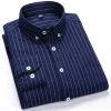 100% Cotton Men's Business Plaid Shirt