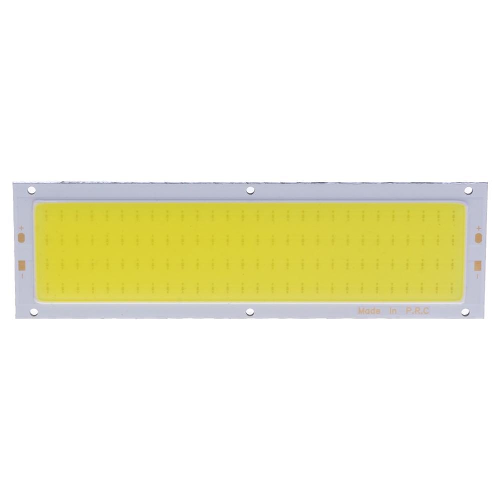 

12V 10W COB Panel Light LED Strip Light Lamp Bulb 120X36mm White Light, 6500white, 501 Original