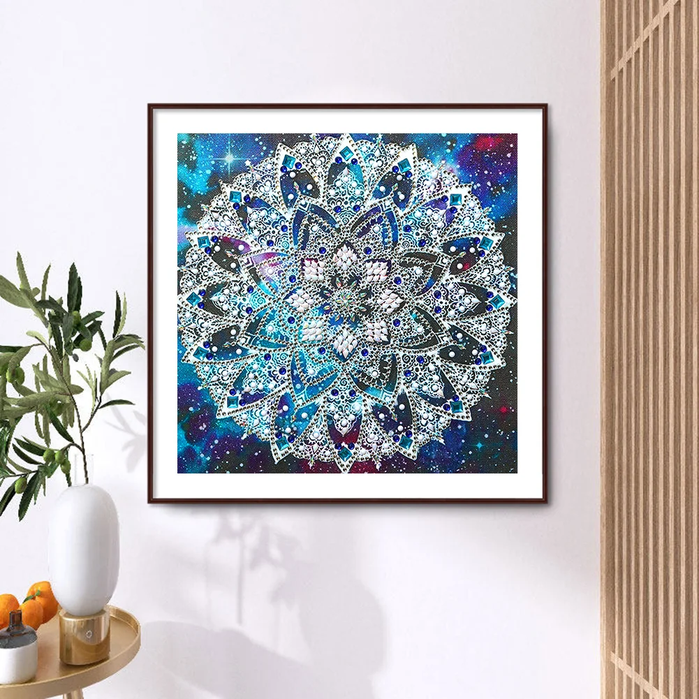 Diamond Painting - Special Shaped Drill - Mandala(Canvas|30*30cm)