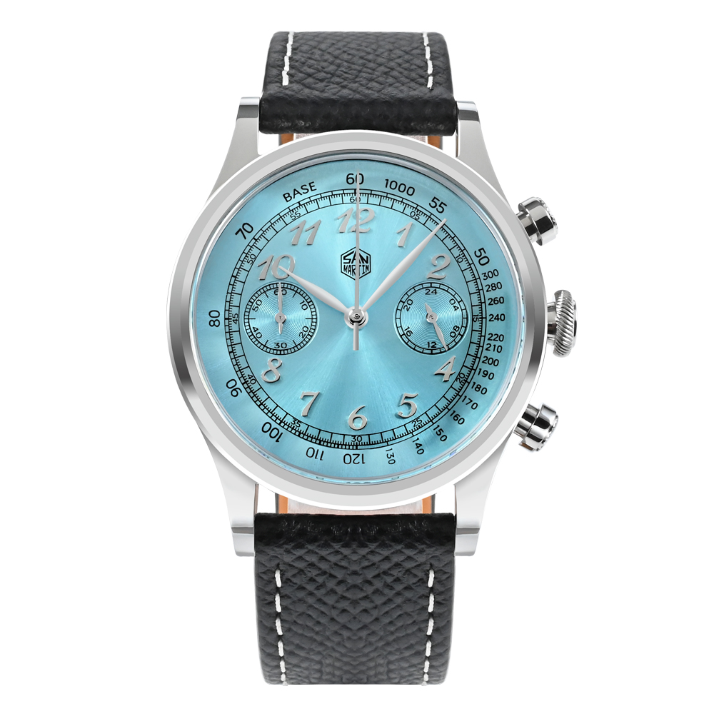 San Martin Men's 38mm Quartz Chronograph Watch SN0101 San Martin Watch san martin watchSan Martin Watch