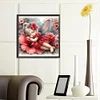 (40*40cm)Flower Fairy - Full Round Drill Diamond Painting