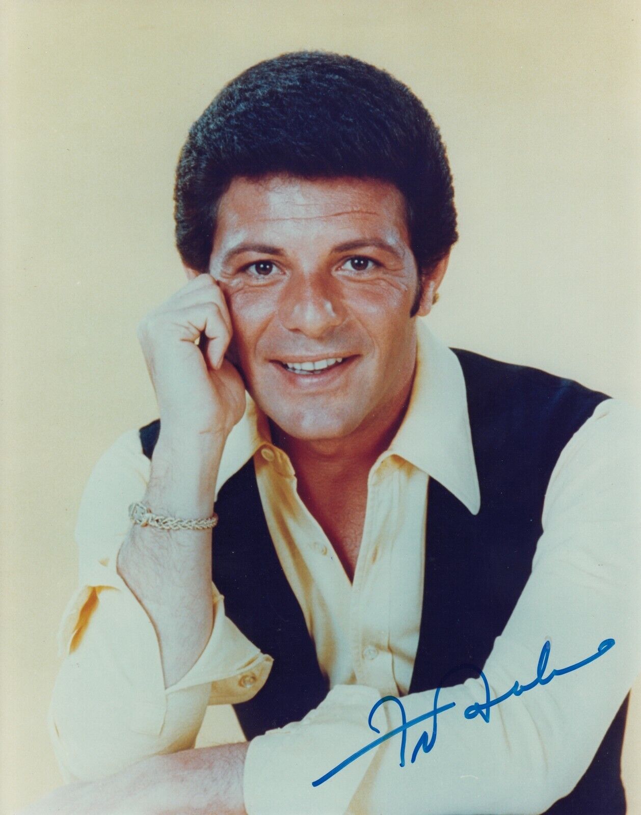 Frankie Avalon #0 8x10 Signed Photo Poster painting w/ COA Singer 031019