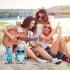 2Pcs Beach Gnomes Plush Cute Shelf Sitters with Weighted Base for Birthday Gifts