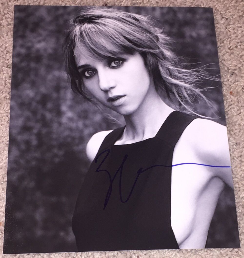 ZOE KAZAN SEXY SIGNED AUTOGRAPH THE BIG SICK DEUCE 8x10 Photo Poster painting B