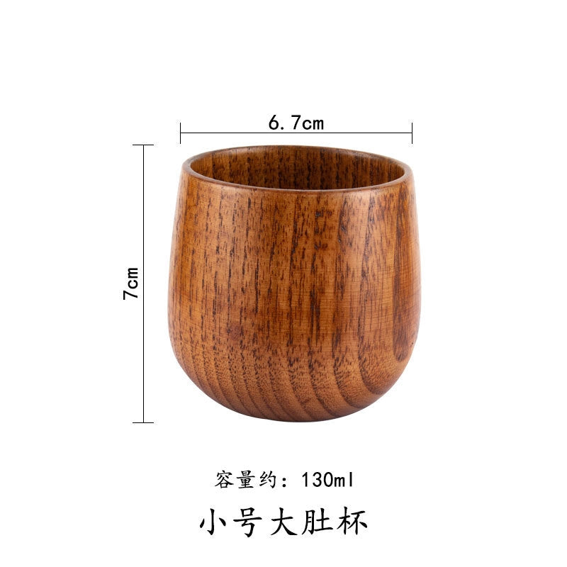 Casual Elegant Solid Color Wood Wine Glass 1 Piece