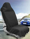 Car Seat Cover Waterproof Anti-Slip Seat Protector for Car SUV Truck (Dark Grey)