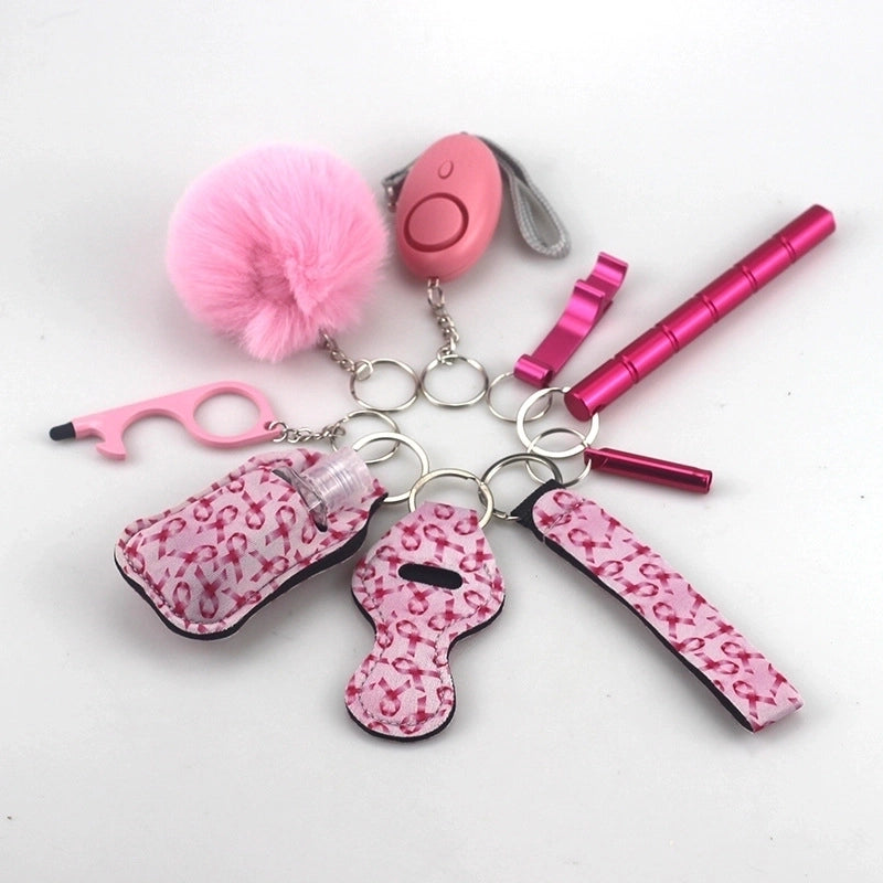 Original Design Self-defense Sunflower Self-defense Self-defense Metal Bag Pendant Self-defense Keychain