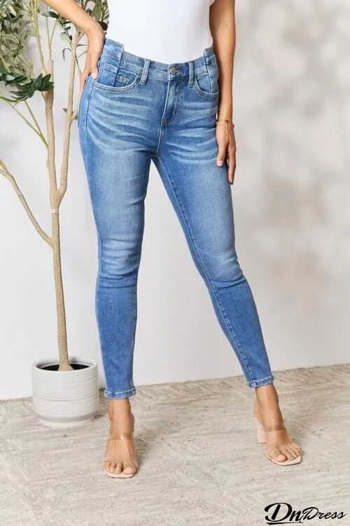 BAYEAS Skinny Cropped Jeans