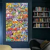 (Big Size)Pokemon-Full Round Diamond Painting 100*170CM