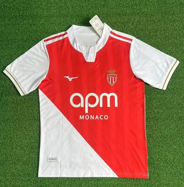 2025-26 Monaco Home Jersey - Fan Edition