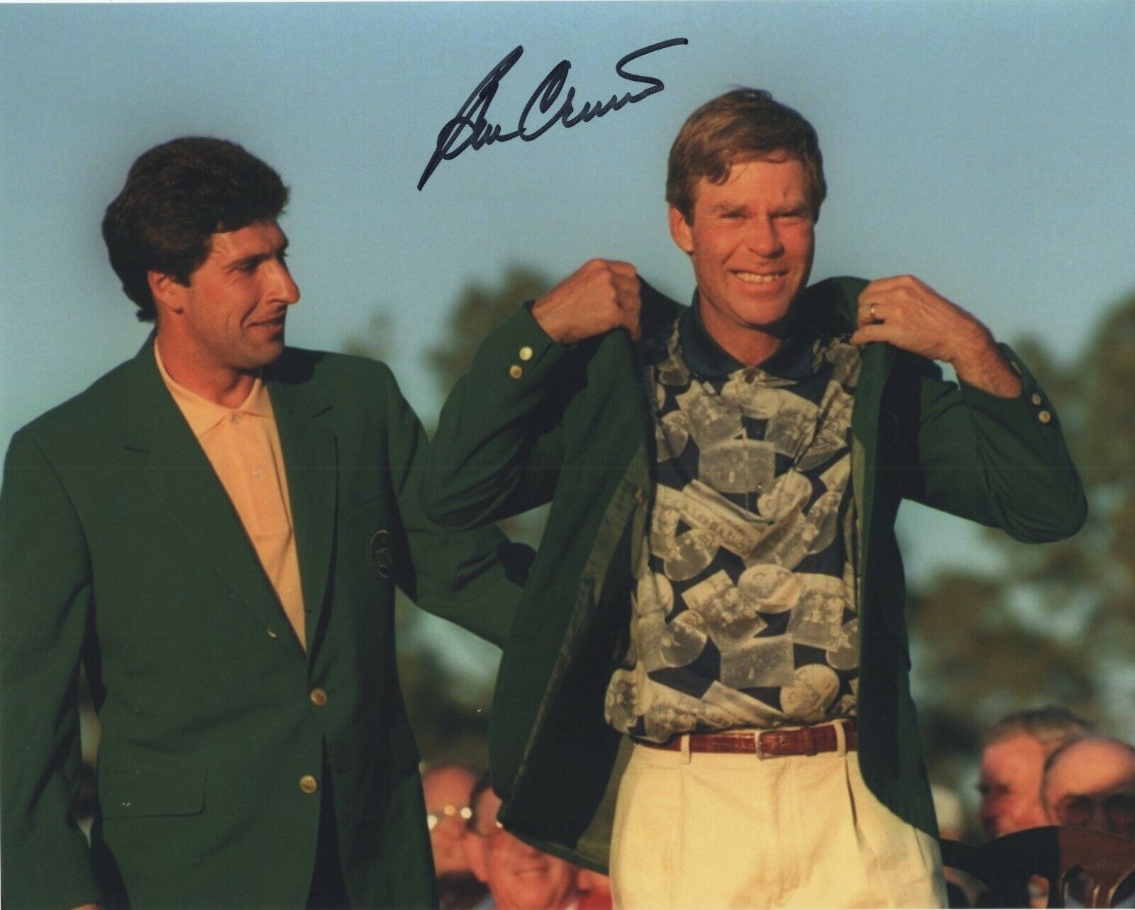 BEN CRENSHAW AUTOGRAPH SIGNED GOLF MASTERS WINNER 8X10 Photo Poster painting #2