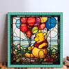 Winnie The Pooh- 11CT - 3 Strands Threads Printed Stamped - 40*55cm(Canvas)