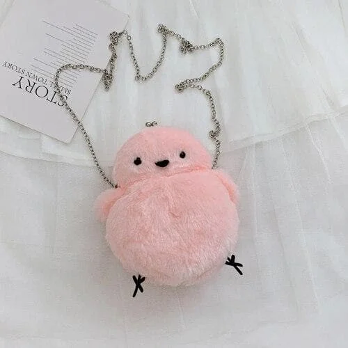 Cute Little Chicken Plush Chain shoulder Bag SP15140