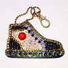 6PCS Double Sided Special Shape Diamond Painting Keychain Kits