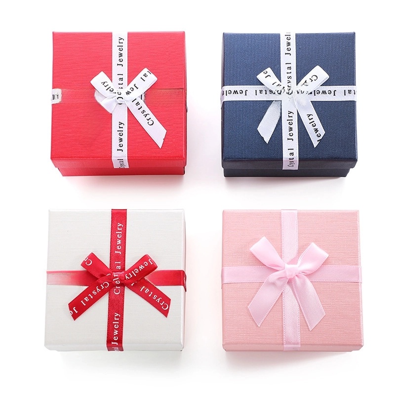 1 Piece Paper Basic Indoor Home Bow Knot Watch Box