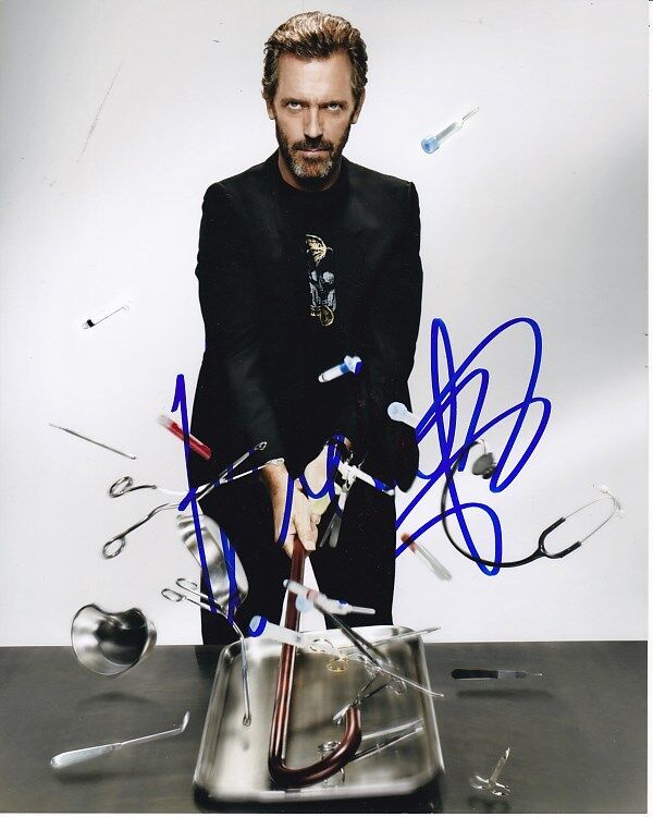 HUGH LAURIE signed autographed HOUSE M.D. GREG Photo Poster painting