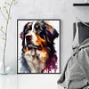Bernese Mountain Dog-11CT Stamped Cross Stitch 40*50cm
