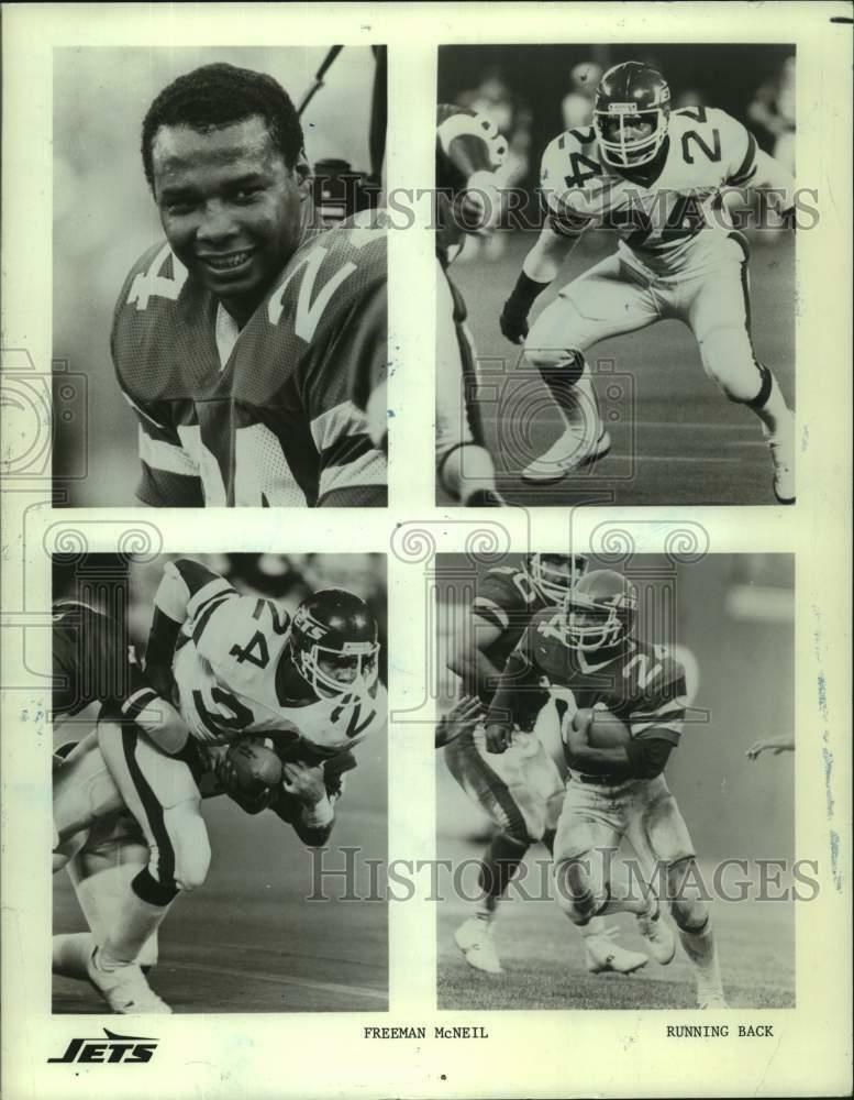 Press Photo Poster painting New York Jets Football Running Back man McNeil - six01152