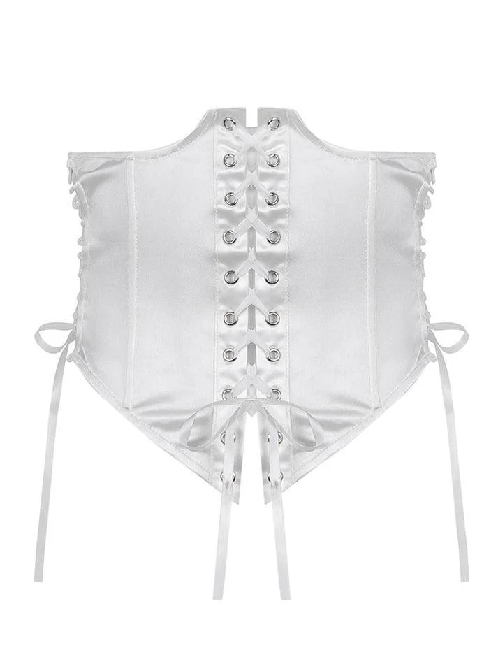 Brownm Long Sleeve Corset Mini Dress