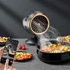 Desktop Range Hood Kitchen Exhaust Fan Height Angle Adjustment Mini Cooker Hood