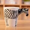 3D Hand-painted Ceramic Mug Animal Coffee Cup