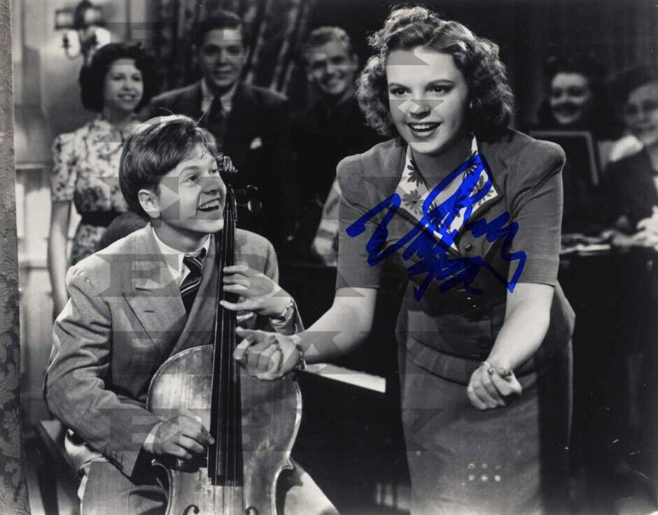 MICKEY ROONEY Autographed Signed 8x10 Photo Poster painting Reprint