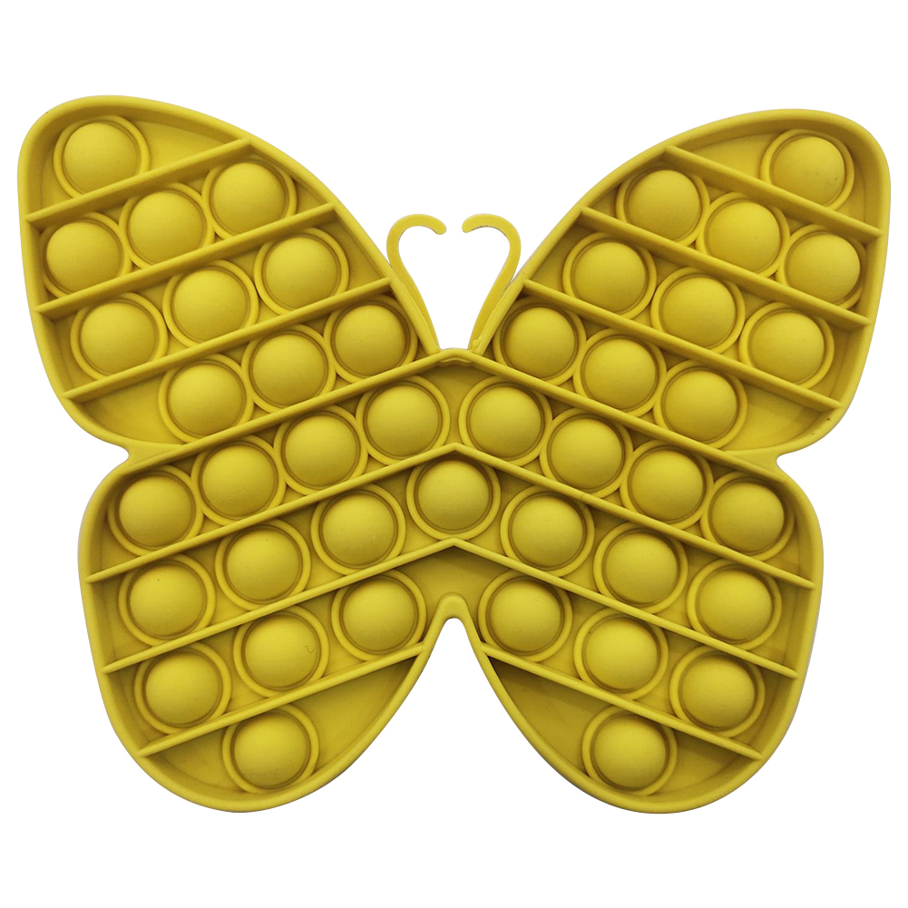 

Butterfly Shape - Pop It Fidget Toy, Yellow, 501 Original