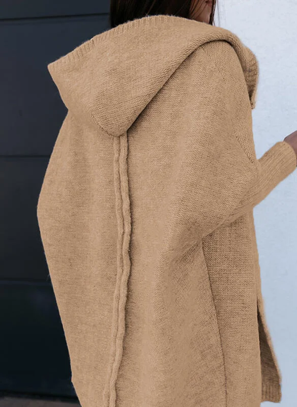 Athvotar Athvotar Cardigan Women's Sweater In Front Of The Knitted Coat Long-Sleeved Commute Wind