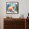 Diamond Painting-DIY Full Round Drill Bear