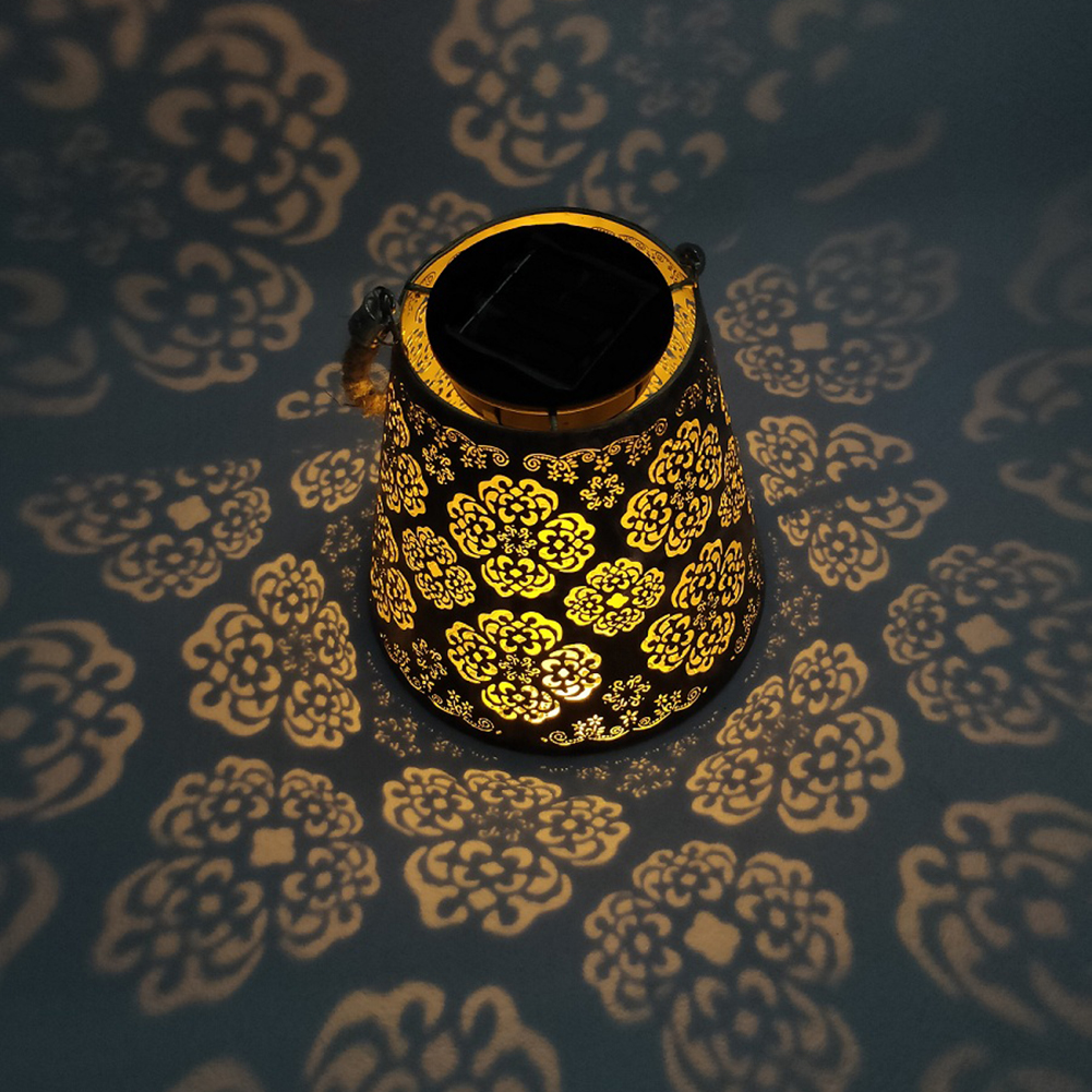 

LED Solar Lantern Metal Hollow Floral Projector -Landscape Ligjht, 501 Original