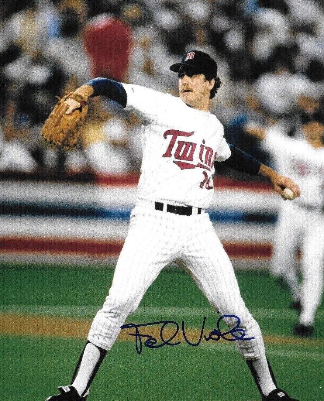 * FRANK VIOLA * signed 8x10 Photo Poster painting * MINNESOTA TWINS * COA * 3