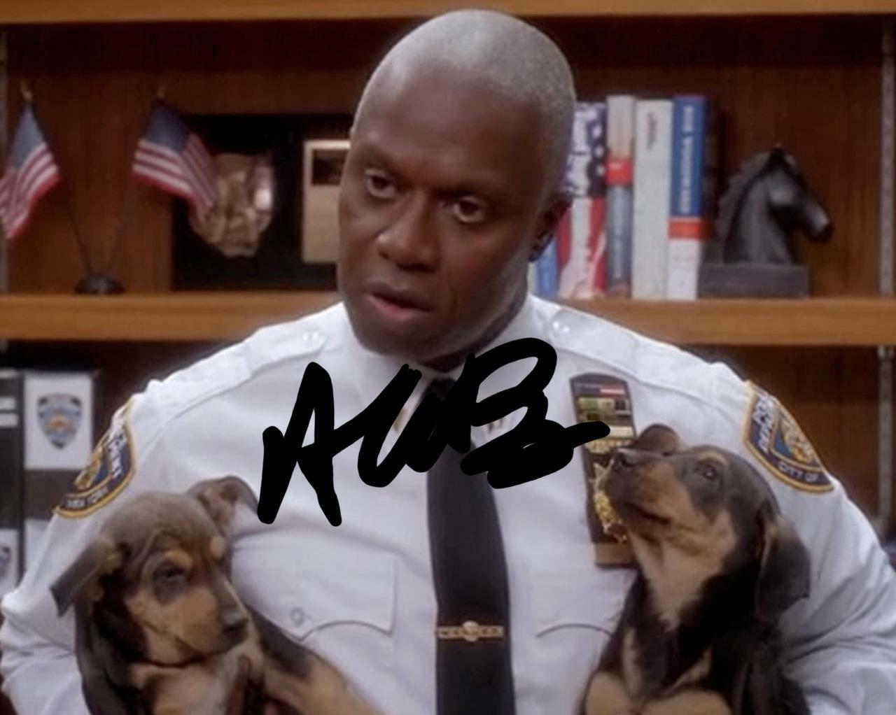 ANDRE BRAUGHER Brooklyn Nine-Nine SIGNED AUTOGRAPHED 10 X 8