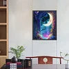 Fantasy Moon - Round AB Drills Diamond Painting(55*45cm)