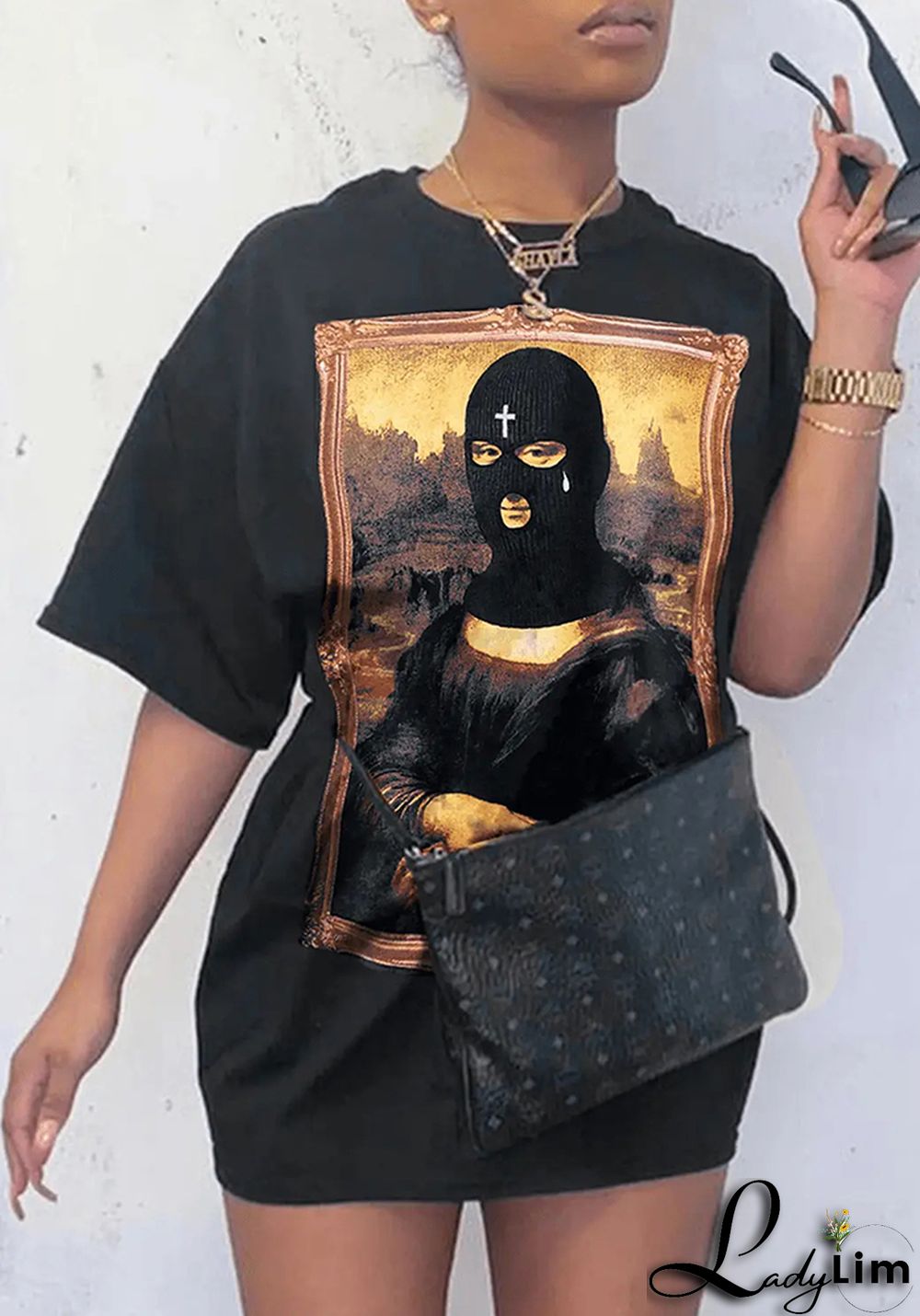 Ladies Fantasy Art Bohemian Beach Skirt Retro 3d Printing Dress