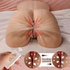 Busty Ass Sucking & Vibrating  Automatic Male Masturbator Pocket Pussy Sex Toy 3D Lifelike Penis Pump 
