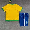 2006 Retro Brazil Home Football Shirt 1:1 Thai Quality Kids Size