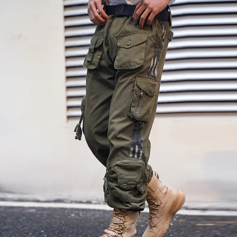 Military Outdoor Three-dimensional Multi-pocket Cargo Casual Pants
