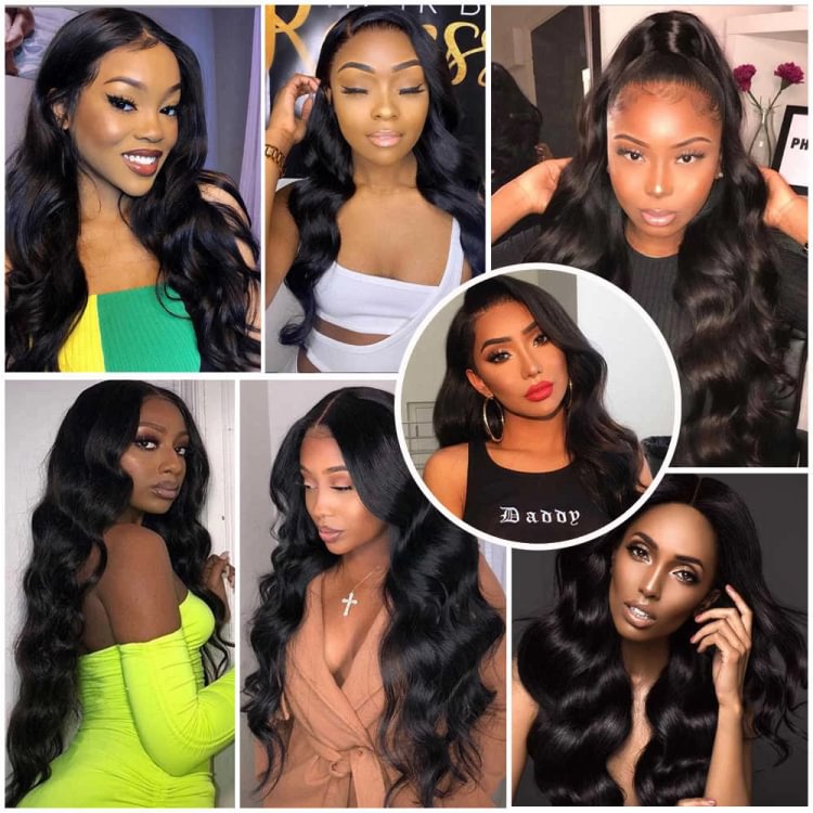 pre plucked 360 full lace wig