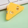 20PCS Candy Color Triangle Book Notebook Exam Paper Corner Clips Student Stationery