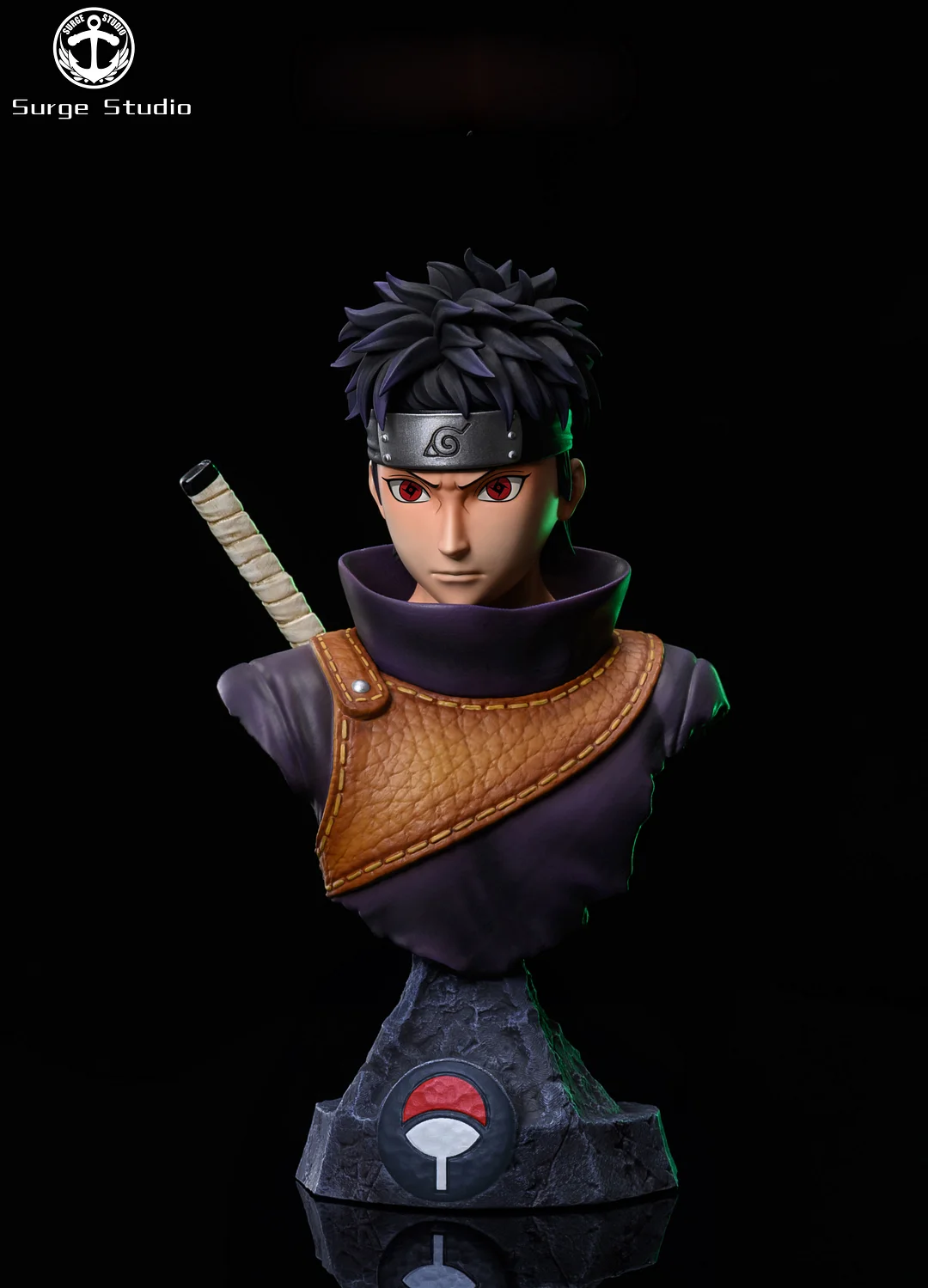 1/4 Scale Uchiha Shisui Bust Statue - Naruto Resin Statue - SURGE Studios  [In Stock]