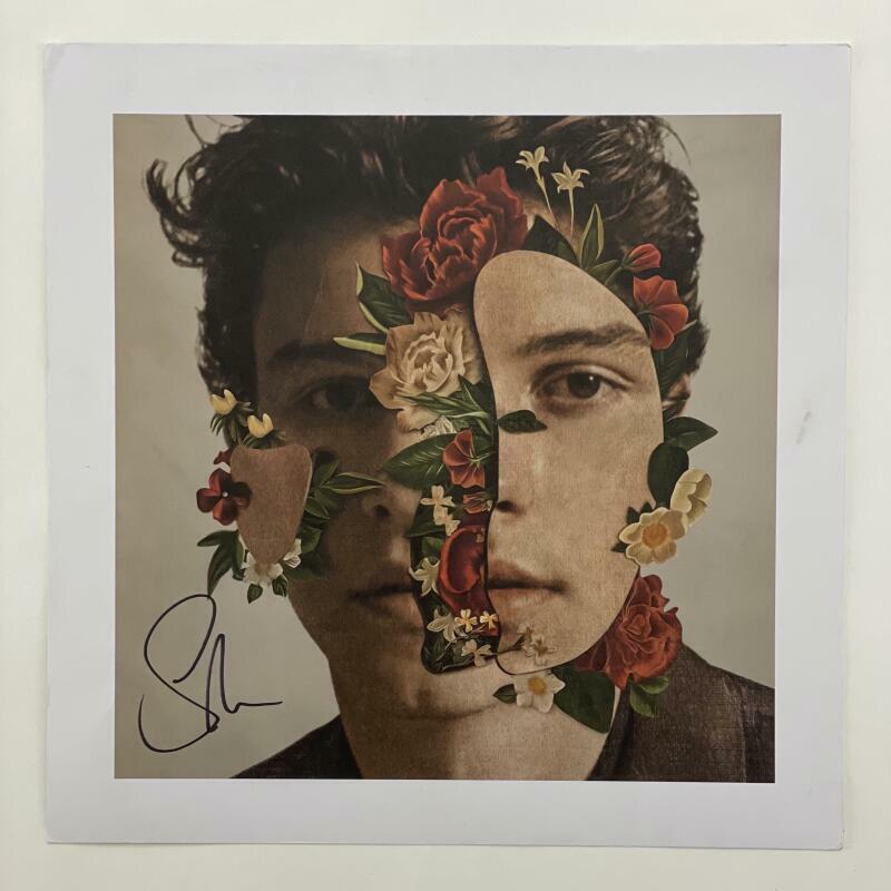 SHAWN MENDES SIGNED AUTOGRAPH 12X12 LITHO LITHOGRAPH POSTER - SEXY SINGER, RARE