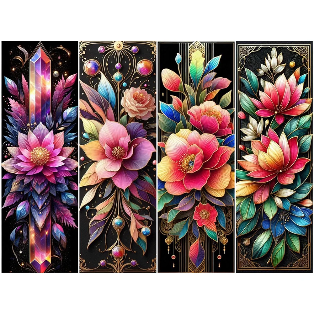 Full Round Diamond Painting - Flower(Canvas|60*45cm)