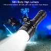 APLOS AP20 Dive Light, 2000 Lumens Scuba Diving Flashlight, IPX8 Waterproof Underwater Torch with Rechargeable Battery and Charger APLOS Dive Light Official