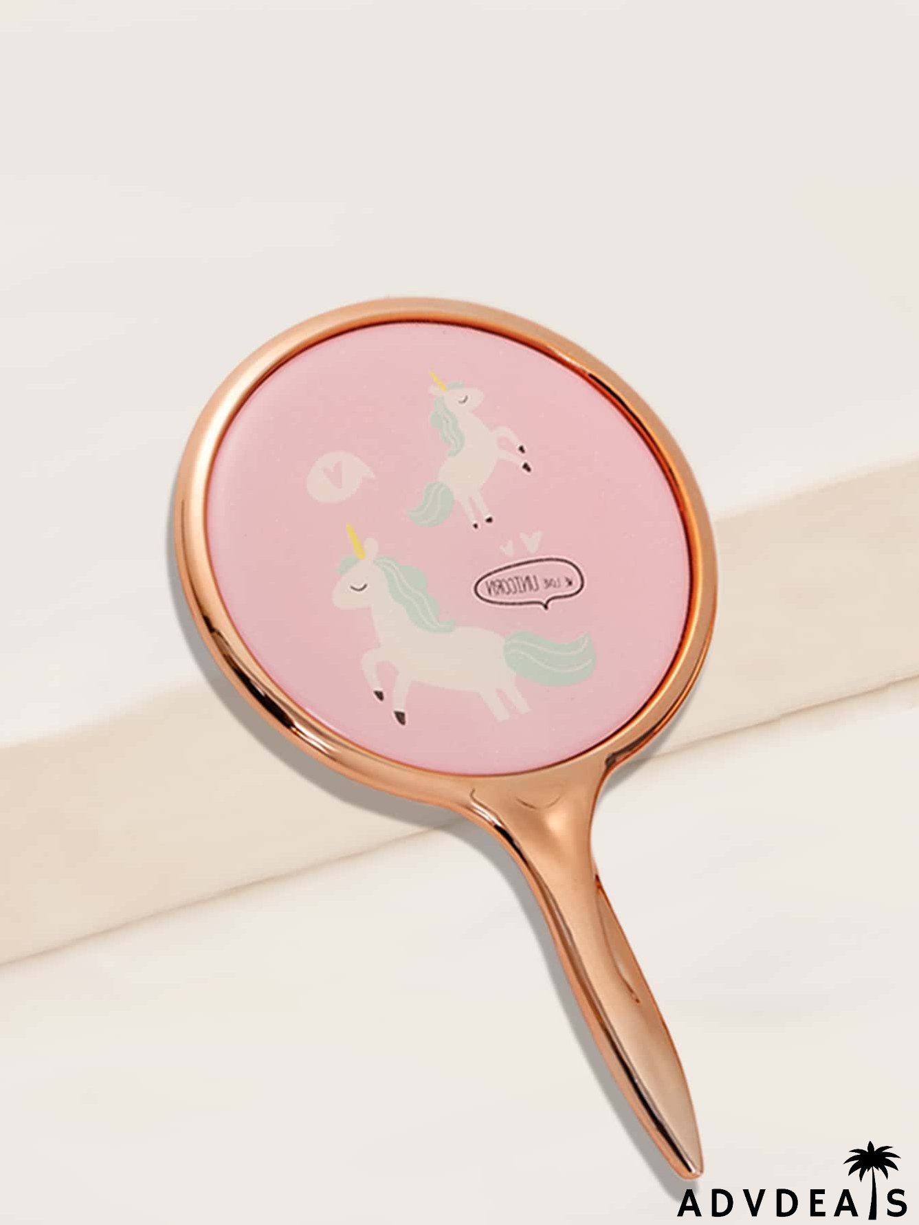 Cartoon Graphic Makeup Mirror