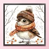 Winter Bird-11CT Stamped Cross Stitch Kit(40x40cm)