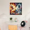 Sun And Moon Phoenix-11CT Stamped Cross Stitch 50*50cm tapestrymarket