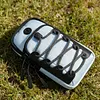 Motorcycle Handlebar Storage Bag Headphone Jack Design EDirt Bike Frame Bag with Adjustable Armband Large Capacity for Phone Card Drinks Key Daily Necessities